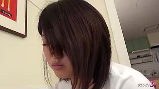 Japanese Step-Sister First Time Sucking