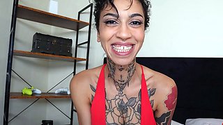 Roommate Fucks Me with my Panties on and Cums Inside Me!
