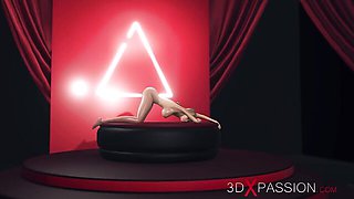 Amateur's big butt scene by 3DXPassion