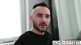 Love Her Films featuring Xwife Karen's feet sex scene