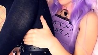 Belle Delphine Anal Plug With Hitachi Cumming For You Video