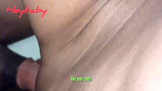 9 Inch Dildo Romance with Girlfriend – Hardcore Wet Pussy Fucking