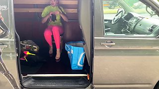 Blonde teens outdoor hardcore sex