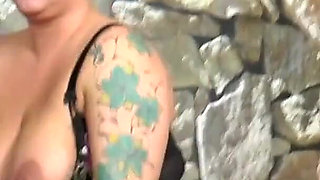 Badass Cathy loves to suck and rides on massive dick