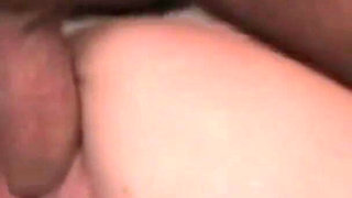 Shy Girl Goes Wild on the White Cock