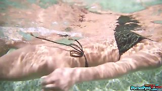 Cherry Kiss Gets An Butt Fucking Intrusion Pool-Side By Renato