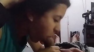 Young Girl Starts It by Sucking Me but She Can&#039;t Stand the Desire to Ride My Cock