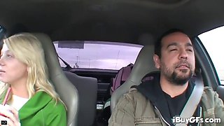 Hot big tittied blonde will get your dick wet in POV