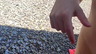 Valentina Nappi Threesome Fun at the Beach with Asian Slut & Lucky Hubby