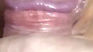 Amateur blowjob and cumshots on a hot ebony wife