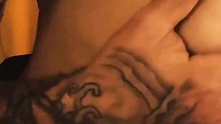 Big Booty Brunette Gives an Amazing Cock Massage