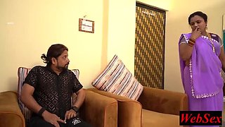 Hot Desi Bhabhi Fucking Hardcore! Amazing Surprise Sex with Dirty Talk