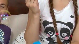 Finally she can fuck and Svetlana Topol a slutty Russian with a shaved pussy enjoys having a cock inside her pussy