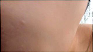 In The High-altitude Hotel, A Plump Body Wearing Garters Plays With My Cock And Finally Shoots A Lot