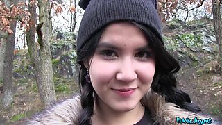 Sweet sex for money in the doggy style with a hot girlfriend Nice Little