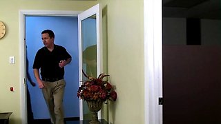 Amateur Threesome Hottie Brunette Blowjob