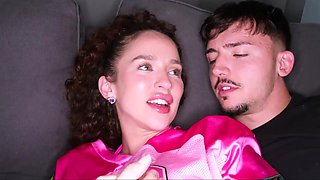 Tattooed Brunette Wife Squirts During A Multi Cock Gangbang