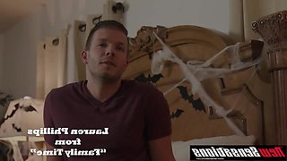 Stepmother rides long dick