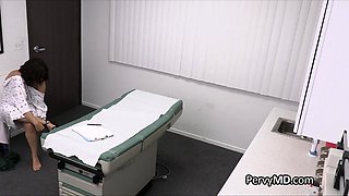 Buxom Spic patient and nurse pleasing doctors penis