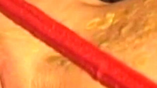 Bound Busty Brunette MILF Endures Fiery Wax and Clamps