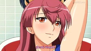 Anime cutie with big tits hot video