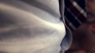 TeenFidelity-Hurricane Fuck With Little Hottie In School