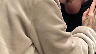 18 Year Old High School Girl Makes Her Step Bro Cum Twice Before Their Parents Get Home!!!