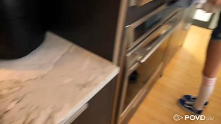 Spring Cleaning Doesn't Stop Selina Imai From Craving Cock