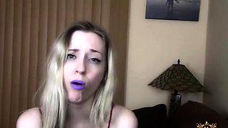 Kristie Bish - VDay Threesom PEGGING You POV Strapon