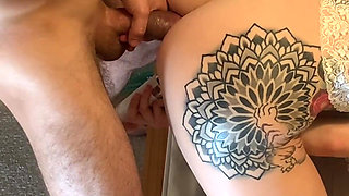 Santa Claus Gives Me an Anal Cream Pie 8 Inch Big Dick Deep Throat in the Snow