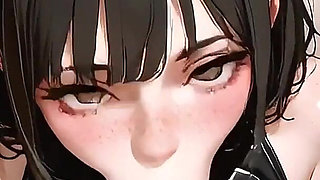 Horny Sian Slut Blowjob and Wet Pussy Fuck! Ai Anime