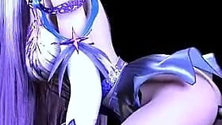 Curvy Temptress of the Animated Realm - 3D Animation Hentai