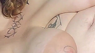 BBW Saggy Tits Masturbates with You Tiny Cock