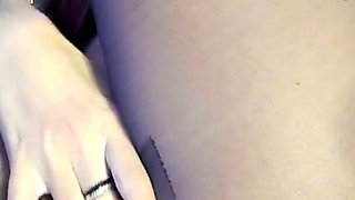 Watch My Hot Messy Show Through Sexy Nylon Tights!