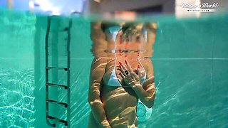 Underwater clip with flawless Mugur and Julia North from Mugur Porn