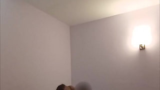 Young Sri Lankan intern trying hard sex during the lunch break with her boss.