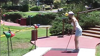 Talented patootie's babe action