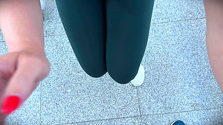 Big Ass Blonde Picked Me up in Elevator and Gets Fucked in Stairwell - Was It Too Loud?