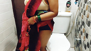 Teacher Seduced Her Student for Sex in Her Private Toilet