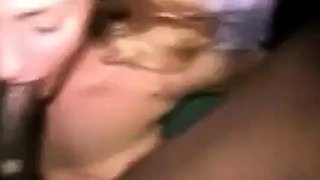 Bondage Girl Deepthroats BBC on Webcam