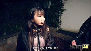 Hunt4k featuring Denis Marti's street pick up xxx