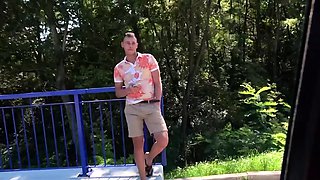 MatureVan Mia Darklin And Lilian Black Bus Boy