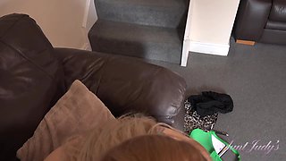 Becky Seduces with Mature Solo Lingerie Passion