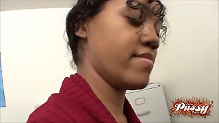 HAIRY PUSSY PORNO - Jasmine Torres Hairy Pussy Physical Exam at Clinic