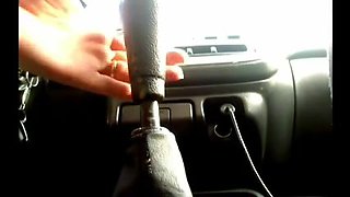 Anal fun in the car