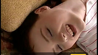 Hungry husband finds his wife in shower and fucks her hard
