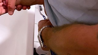 Busty curly brunette with big boobs fucks on couch