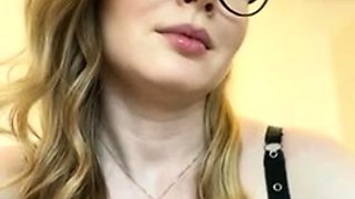 Flashing amateur babe Fae Corbin public masturbate