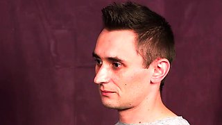 Stunning CFNM babes wanking a guy