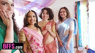 Indian Bachelorette Party turns into Stripper Fuck-fest with Jason, Nikki, Nina, and Satine